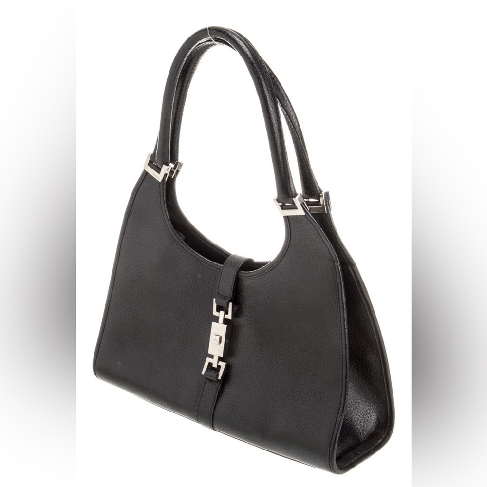 Vintage Gucci Piston Lock Shoulder Bag